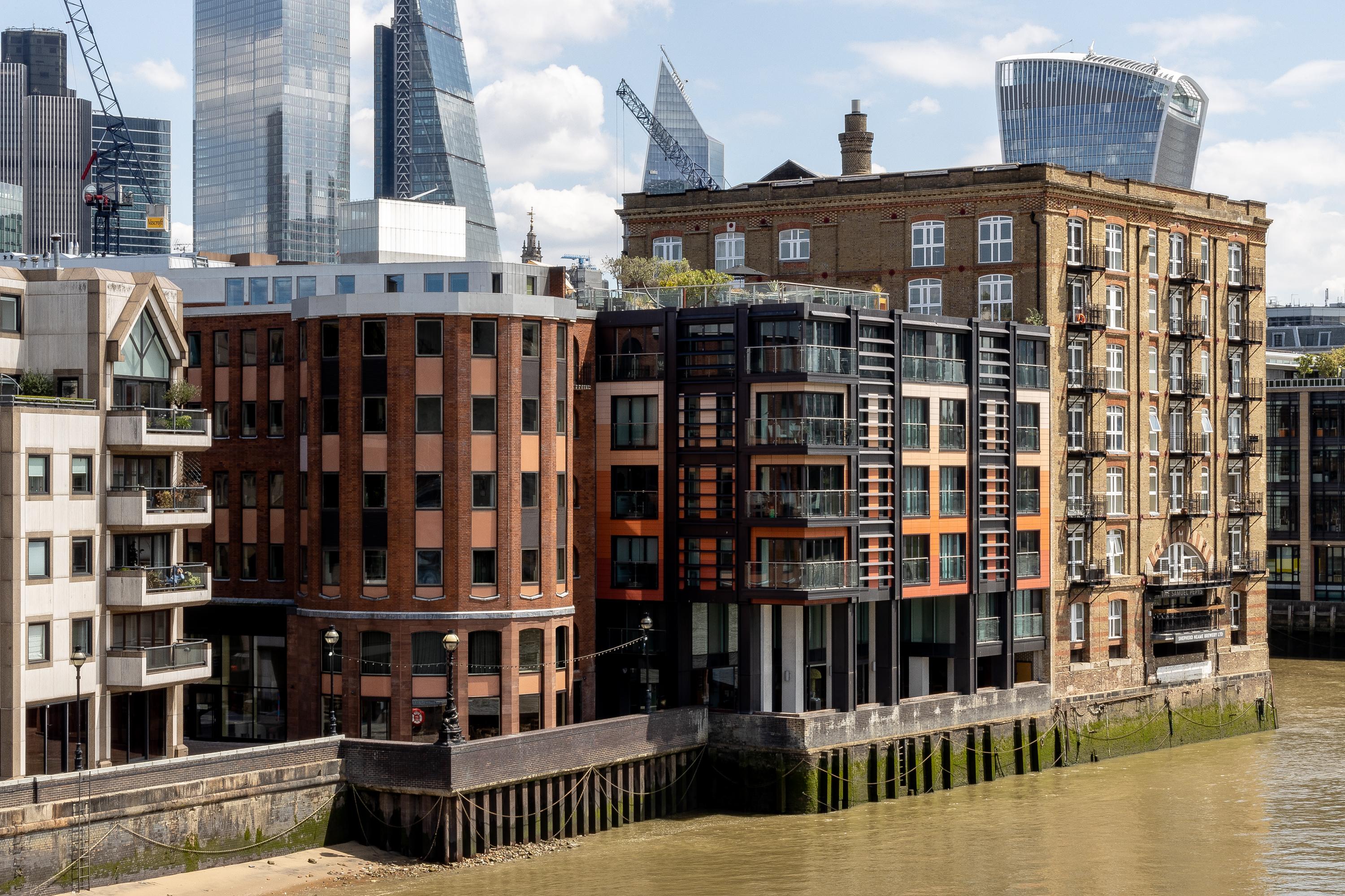 Locke At Broken Wharf Otel Londra Dış mekan fotoğraf